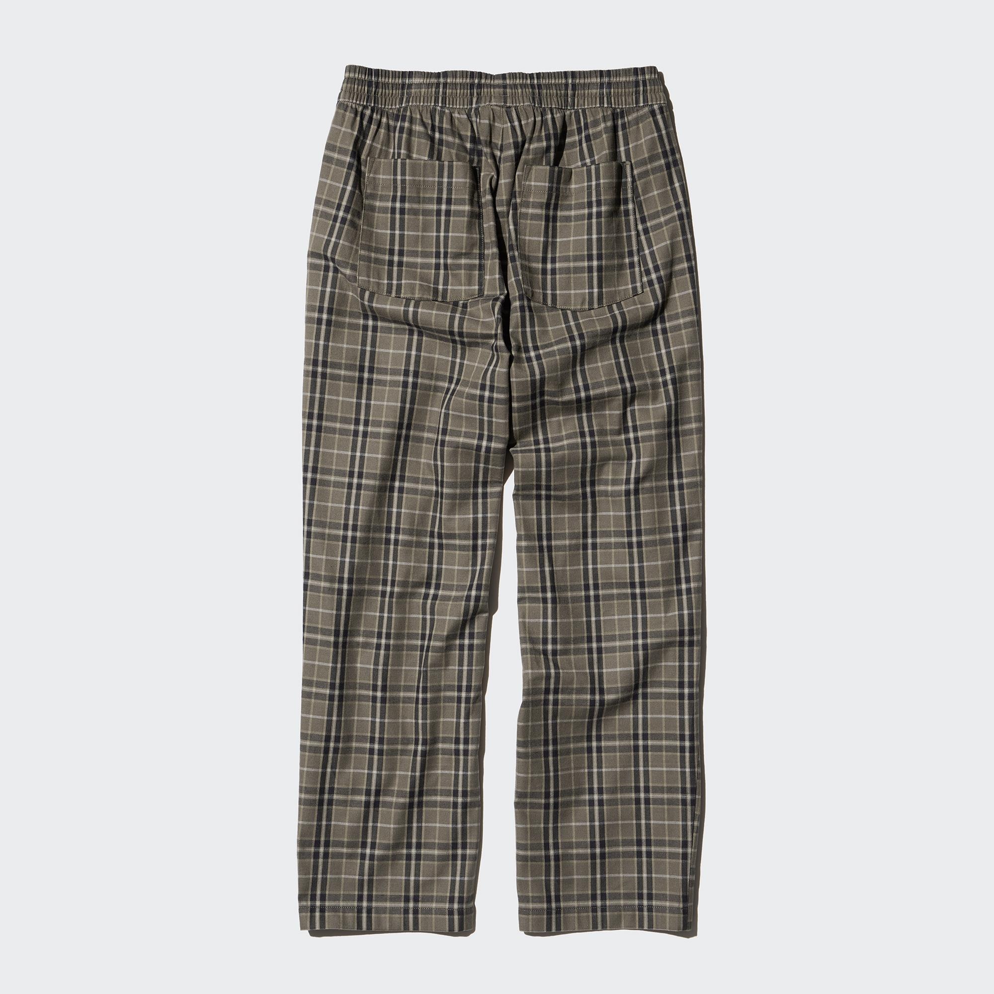 FLANNEL EASY ANKLE PANTS