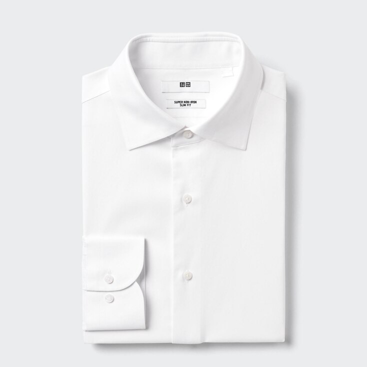Uniqlo Camisa antiarrugas (slim fit)