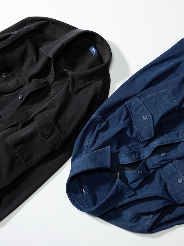 Jersey Overshirt | Denim