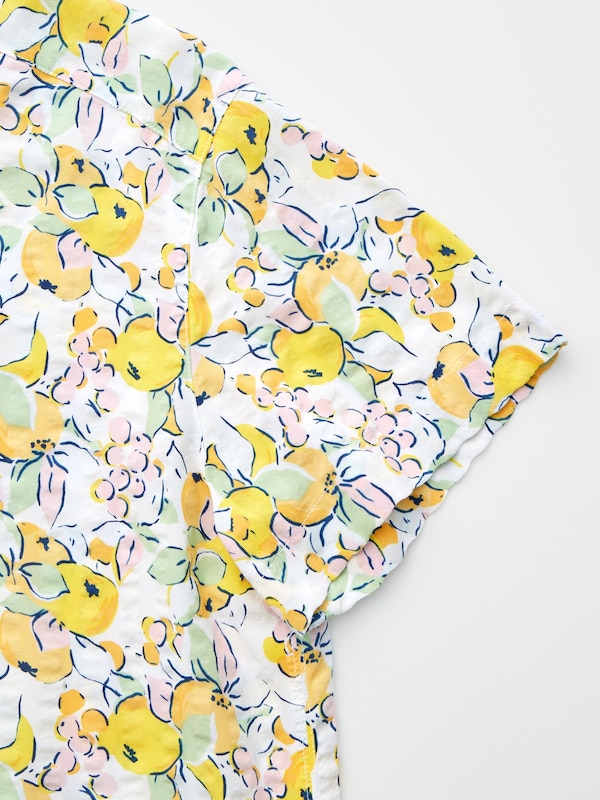 Printed Short-Sleeve Pajamas