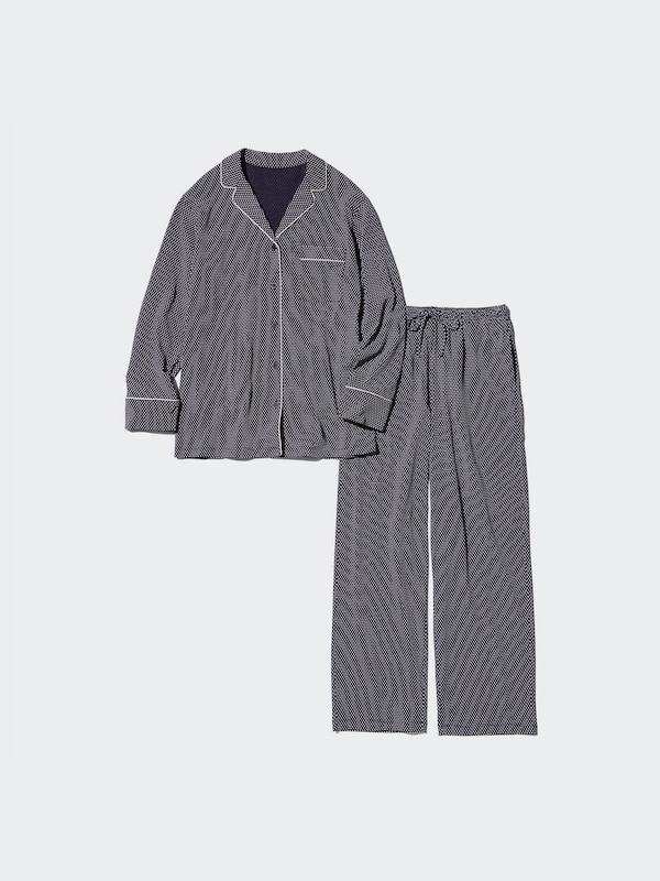 AIRism Cotton Pyjamas (Geometric)