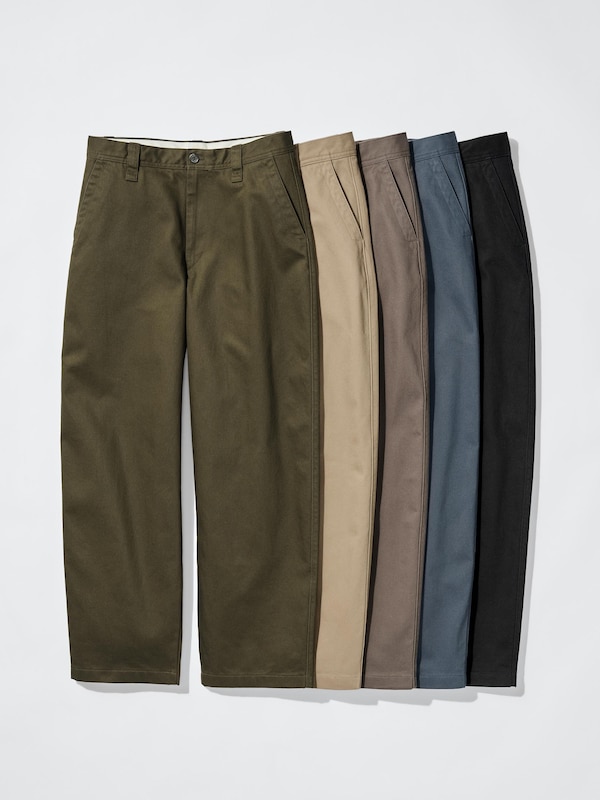 Wide Chino Pants