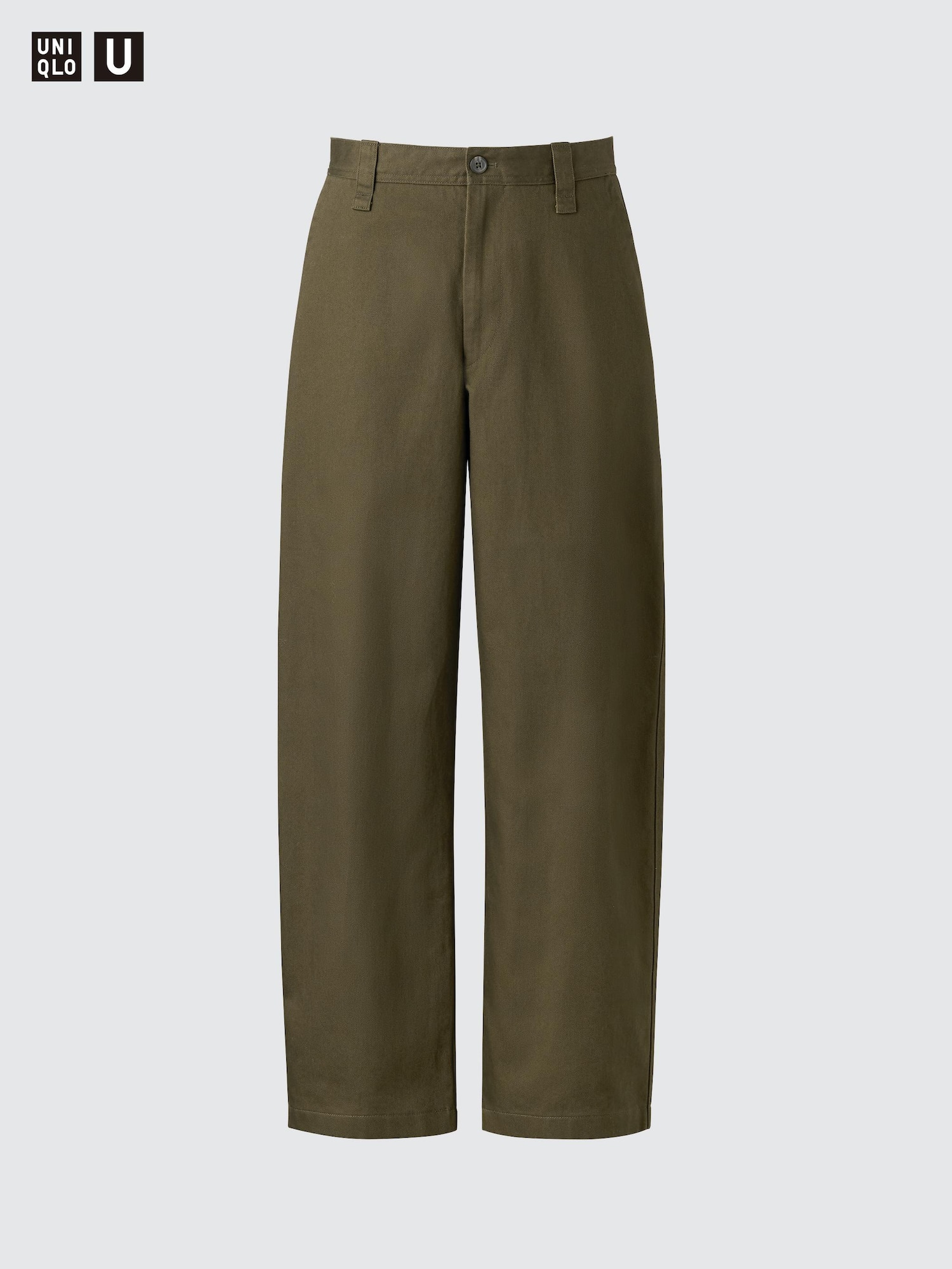 Men's Wide Chino Trousers | UNIQLO PL