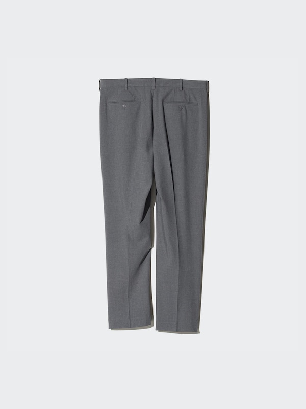 Smart Ankle Pants | Faux Wool | Tall