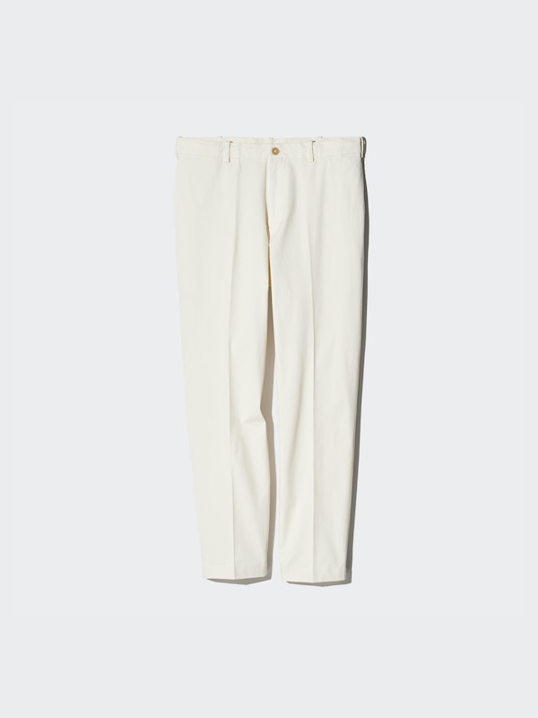Smart Ankle Trousers (Cotton, Longer)
