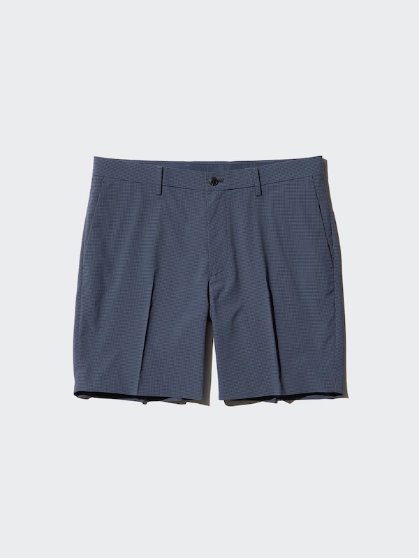 AirSense Printed Shorts | Checked | Faux Wool | 7"