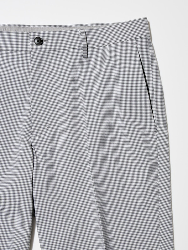 AirSense Printed Shorts | Checked | Faux Wool | 7"