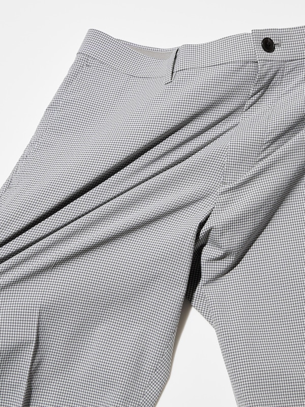 AirSense Printed Shorts | Checked | Faux Wool | 7"