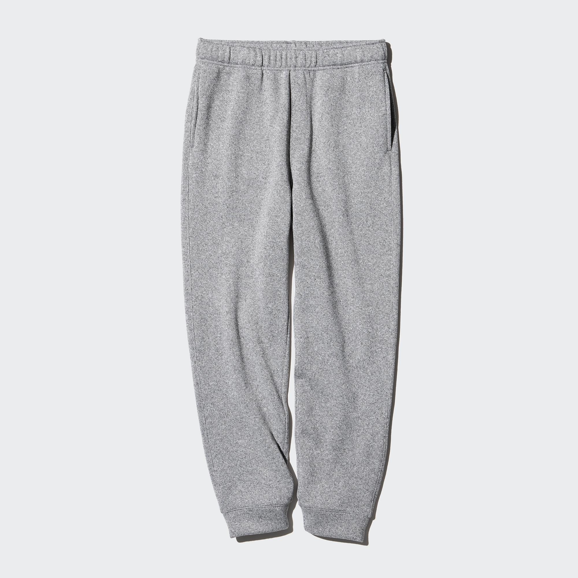 Knitted Fleece Easy Ankle Pants