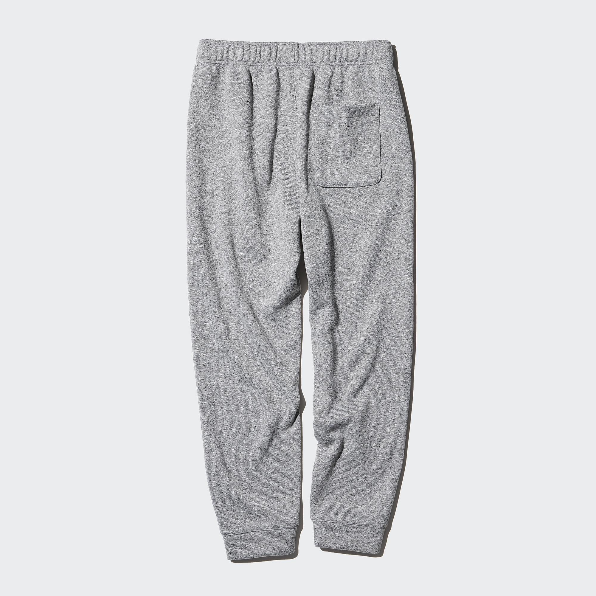 Knitted Fleece Easy Ankle Pants