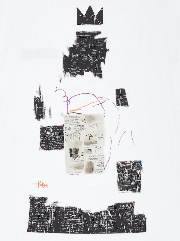 Jean-Michel Basquiat King Pleasure UT (Oversized Short-Sleeve Graphic T-Shirt)