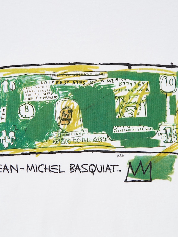 Jean-Michel Basquiat King Pleasure UT (Oversized Short-Sleeve Graphic T-Shirt)