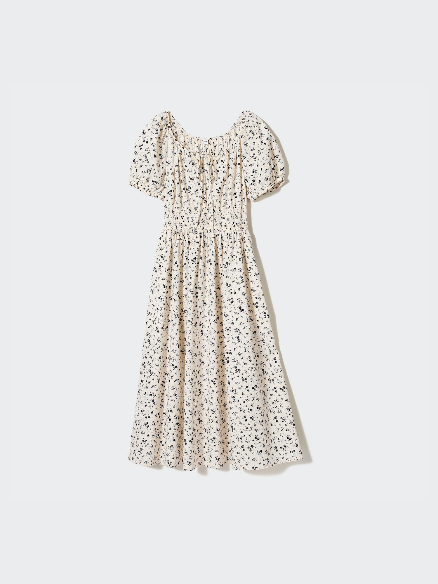WOMEN'S VOLUME SLEEVE DRESS | SHORT SLEEVE | UNIQLO CA