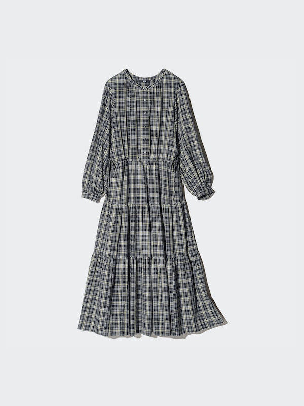 Soft Lawn Dress (Check)