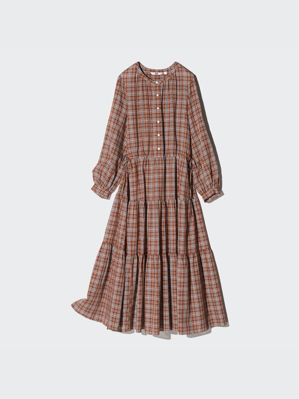 Soft Lawn Dress (Check)