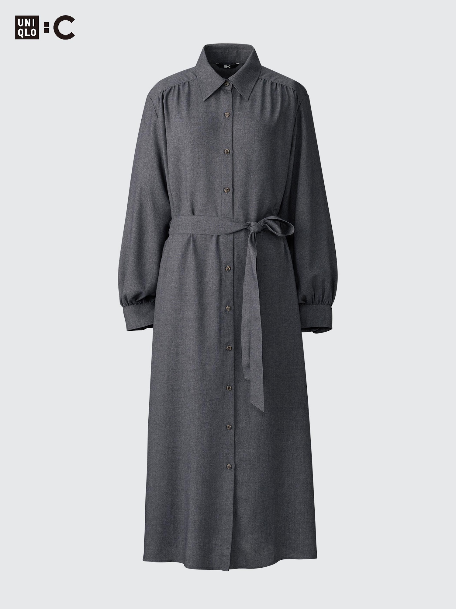 オールインワン・サロペット Antonelli Belted Shirt Dress With Flowing Skirt Tailored Compact Stretch Belted Shirt Dress | Karen Millen
