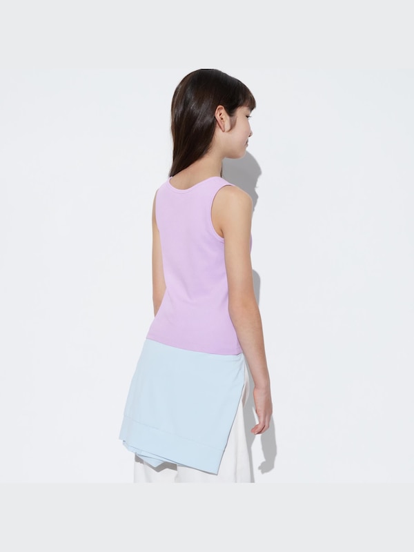 AIRism COTTON RIBBED BRA TANK TOP
