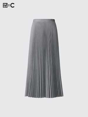 Pleated Long Skirt