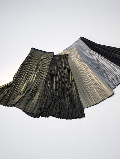 Pleated Long Skirt 3