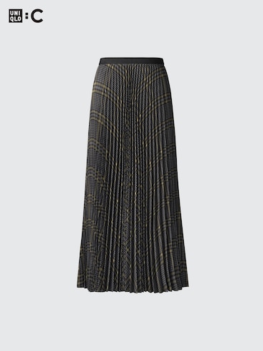 PLEATED LONG SKIRT
