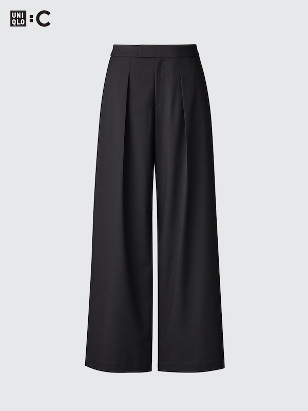 Pleated Wide Pants