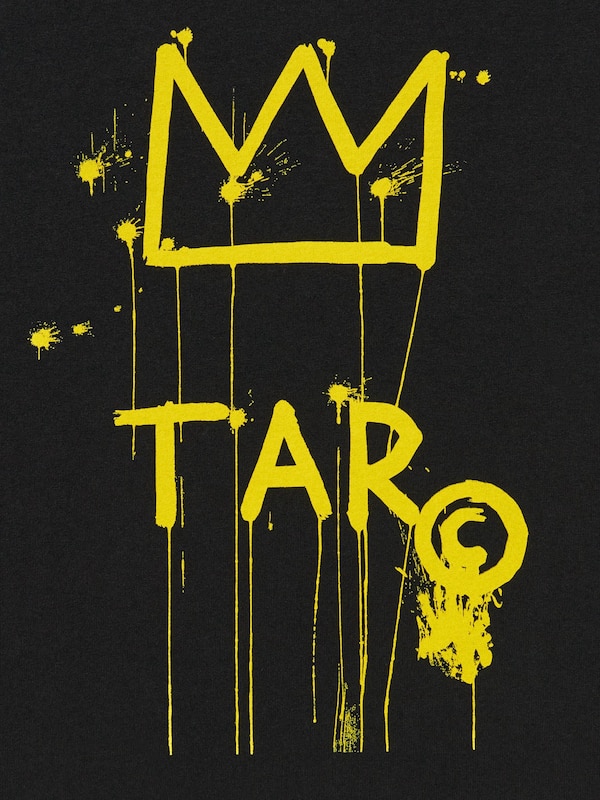 Jean-Michel Basquiat King Pleasure UT (Oversized Short-Sleeve Graphic T-Shirt)