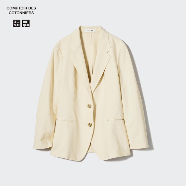 Linen-Blend Jacket | UNIQLO US