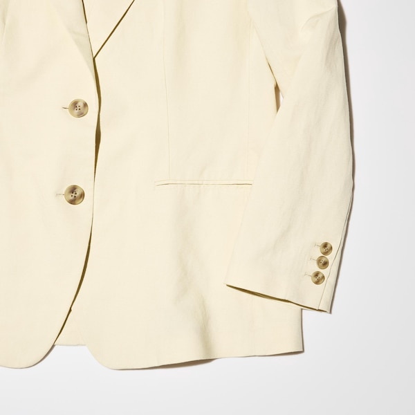 Linen-Blend Jacket | UNIQLO US