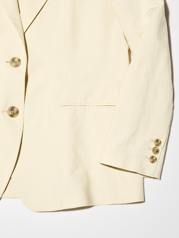 LINEN BLEND JACKET