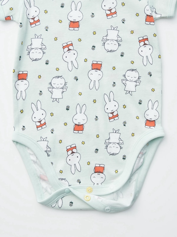 The Picture Book Collection Short-Sleeve Bodysuit (miffy)