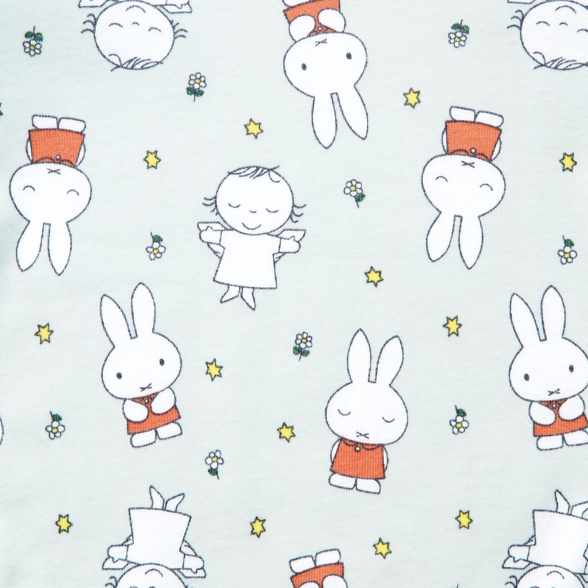 The Picture Book Collection Short-Sleeve Bodysuit (Open Front) (miffy