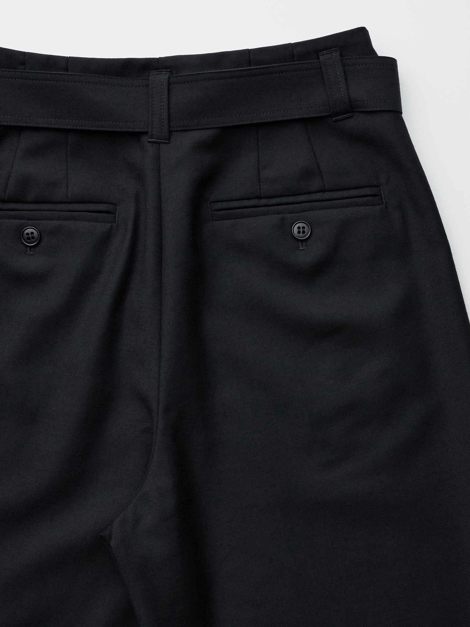 【送料&関税込】  Wool Blend Wide-leg Trousers The Essentials Wide-Leg Trousers in Wool Blend