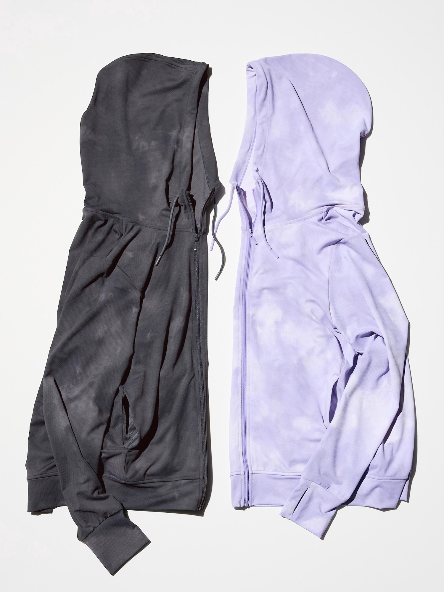 AIRism Mesh UV Protection Full-Zip Hoodie | UNIQLO US