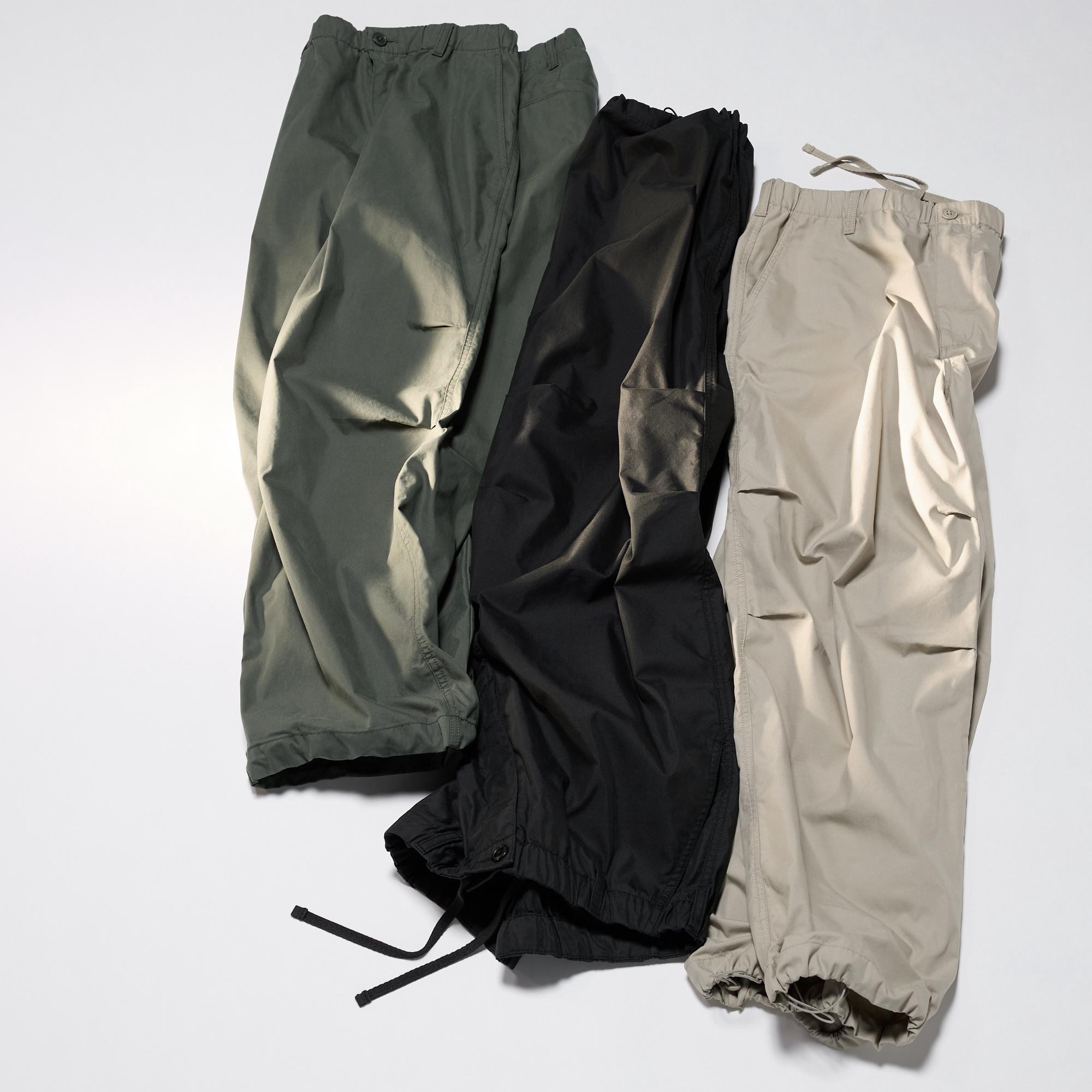 Wide Parachute Pants