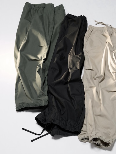 Wide Parachute Pants