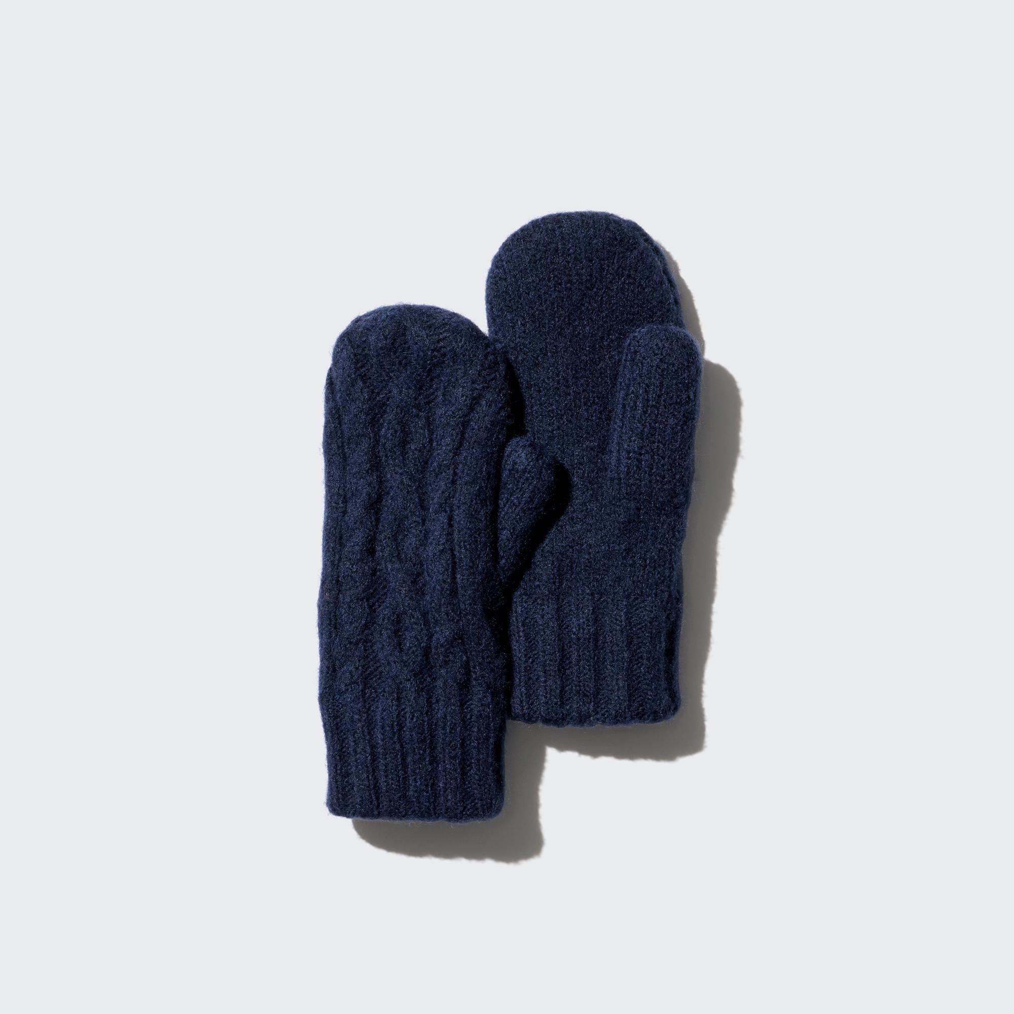 HEATTECH KNITTED MITTENS