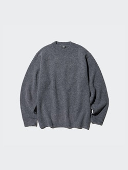 SOUFFLÉ YARN CREW NECK SWEATER