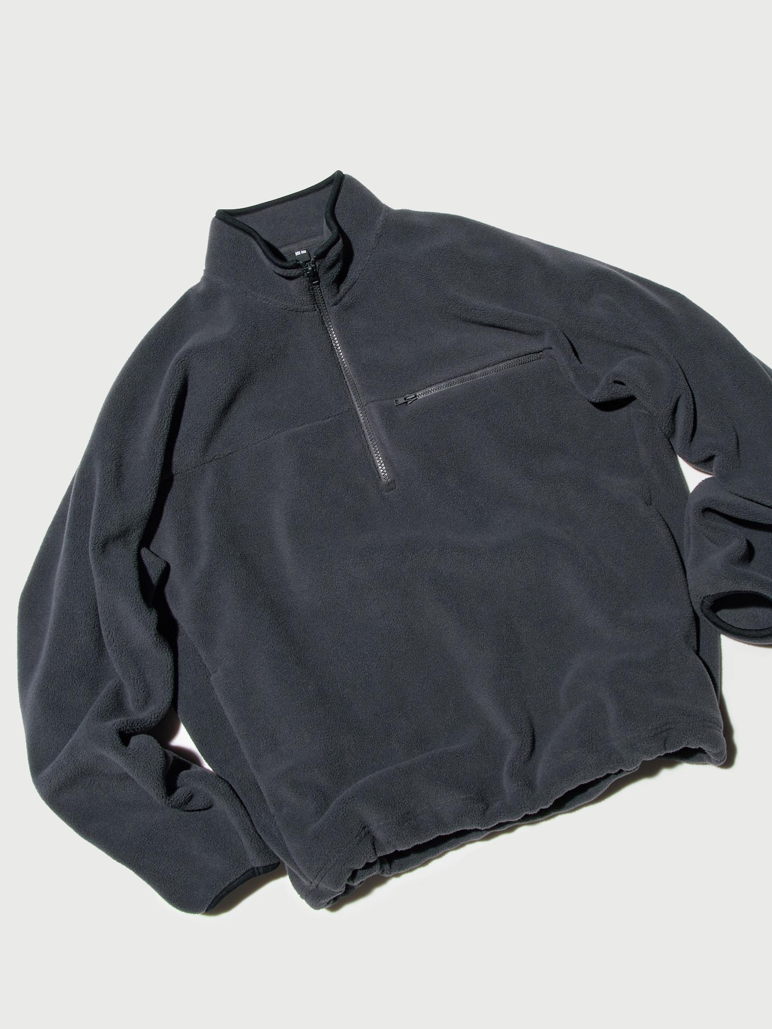 Oversized half zip fleece hotsell