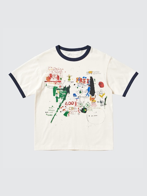 Футболка с принтом Uniqlo NY  OFF WHITE