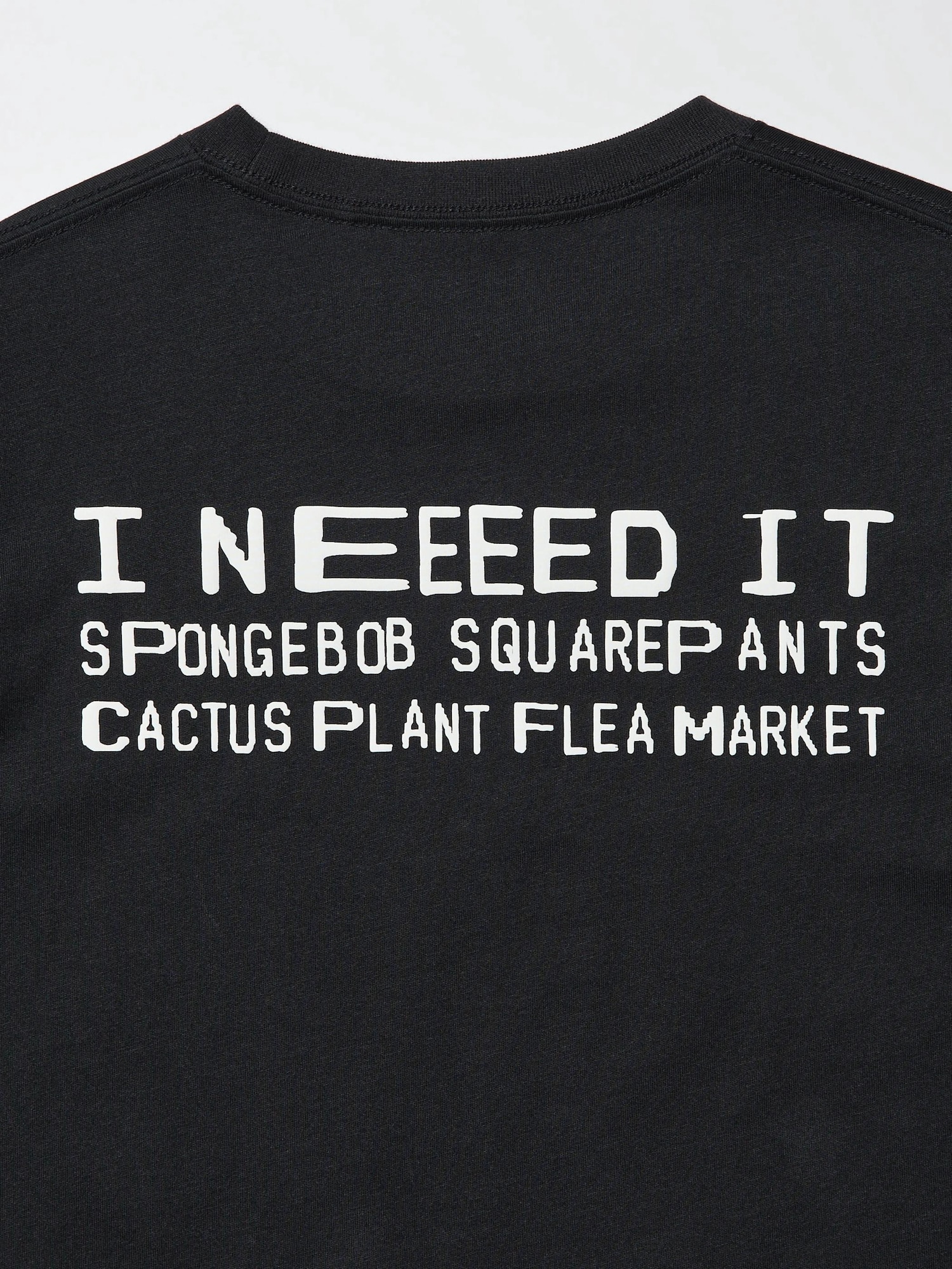 SpongeBob SquarePants Cactus Plant Flea Market UT Graphic T-Shirt