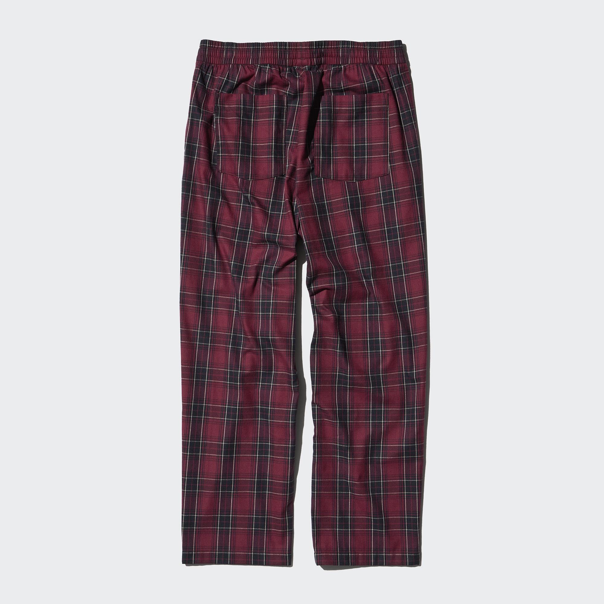 FLANNEL EASY ANKLE PANTS