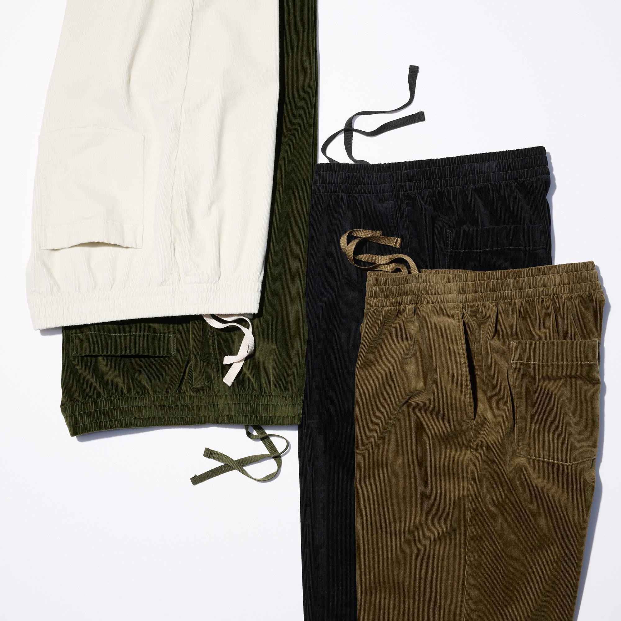 CORDUROY EASY ANKLE PANTS