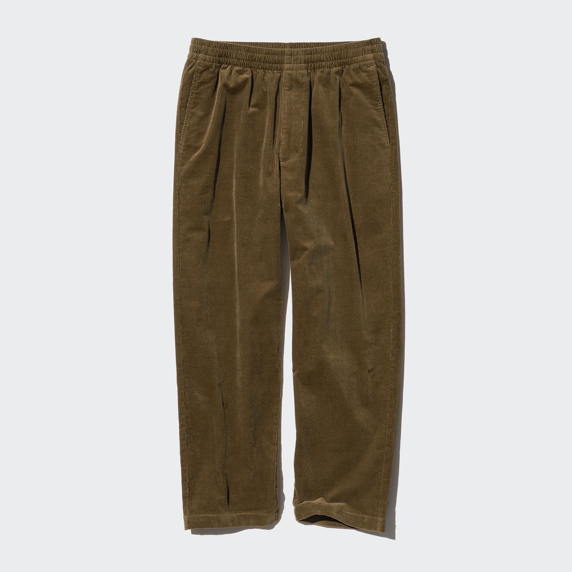 CORDUROY EASY ANKLE PANTS