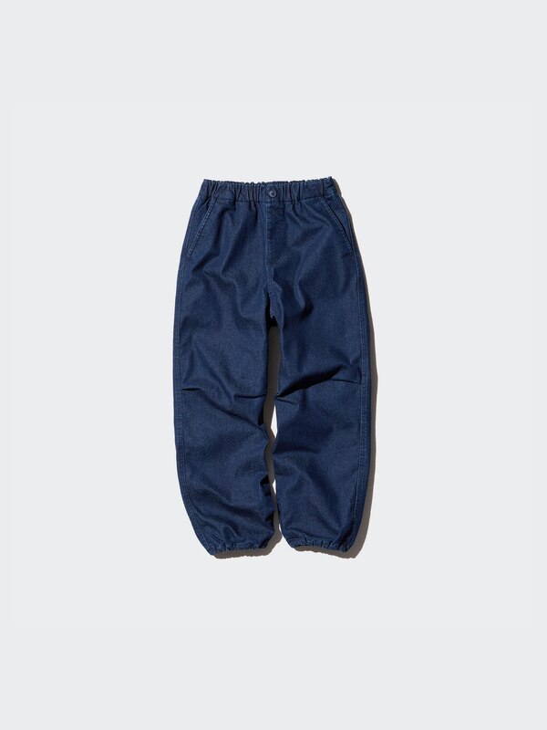 Warm Lined Denim Pants
