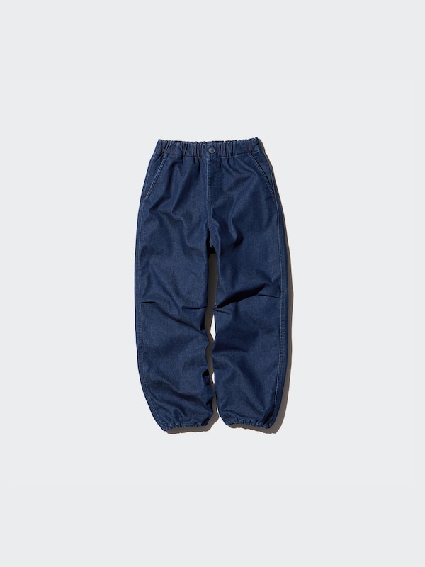 Warm Lined Denim Pants