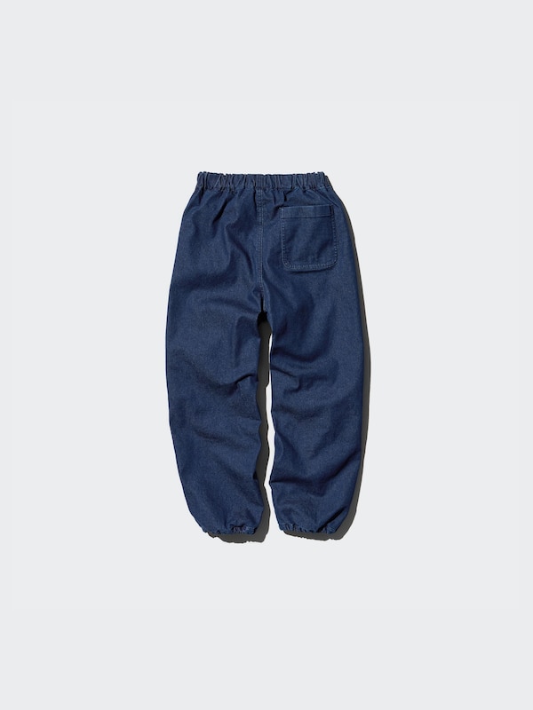 Warm Lined Denim Pants