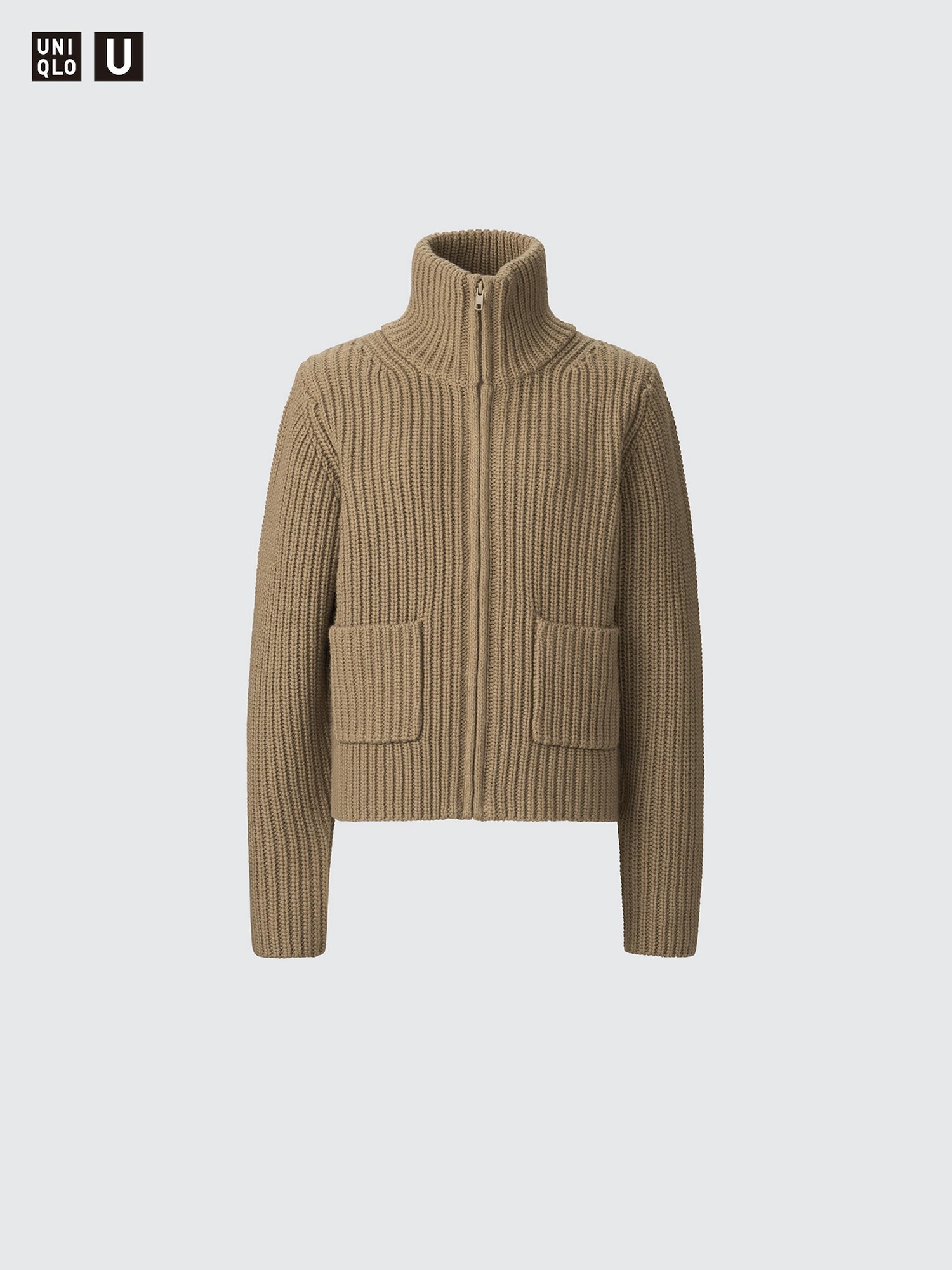 LAMBSWOOL BLEND ZIP-UP JACKET | UNIQLO CA