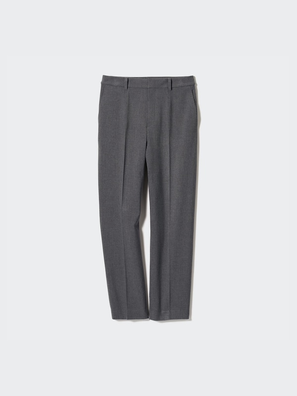 Smart Ankle Pants | 2-Way Stretch | Checked