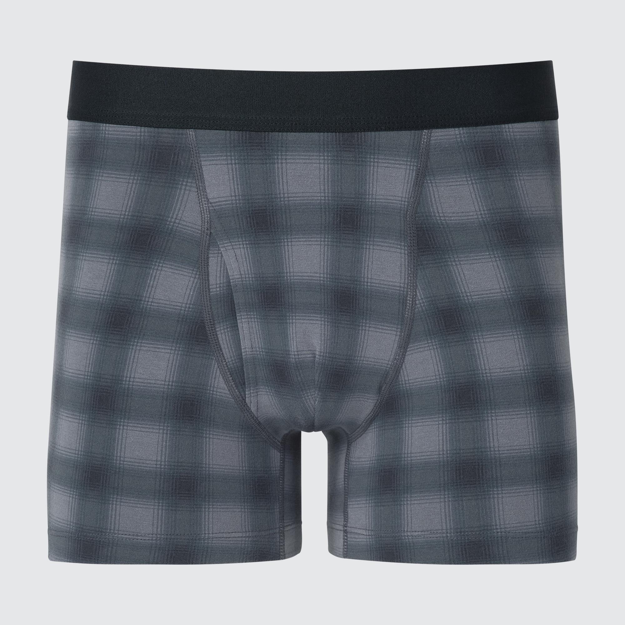 Cotton Boxer Briefs | Checked