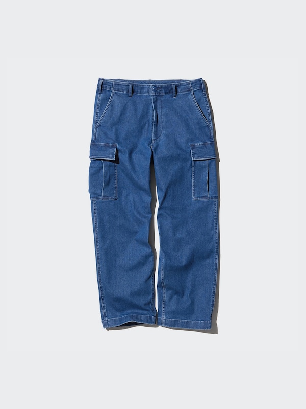 Wide Cargo Pants | Denim